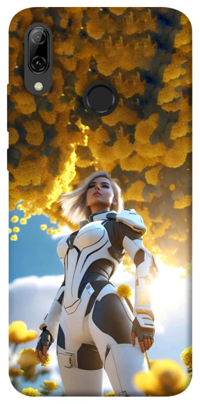 Чохол на Huawei P Smart (2019) Cyber space girl ver.3 фото 1 з 1