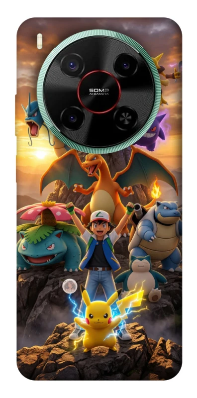 Чехол на ZTE Nubia V70 Max Pokemon фото 1 из 1