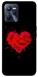 Чохол на Realme C35 Splash heart фото 1 з 1