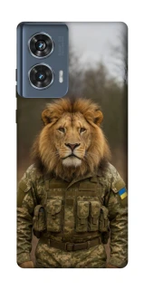 Чехол на Motorola Edge 50 Лев защитник фото 1 из 1