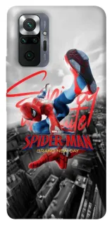 Чехол на Xiaomi Redmi Note 10 Pro Spider Man ver.1 фото 1 из 1