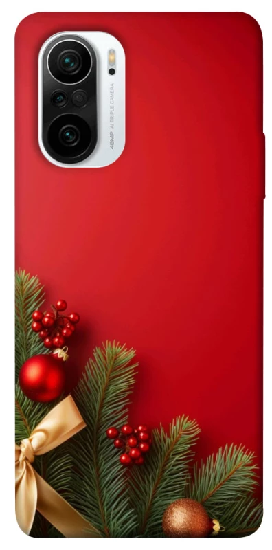 Чохол на Xiaomi Redmi K40 / K40 Pro / K40 Pro+ / Poco F3 Новорічний v21 фото 1 з 1