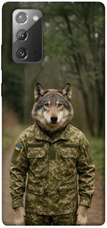 Чохол на Samsung Galaxy Note 20 Вовк захисник фото 1 з 1