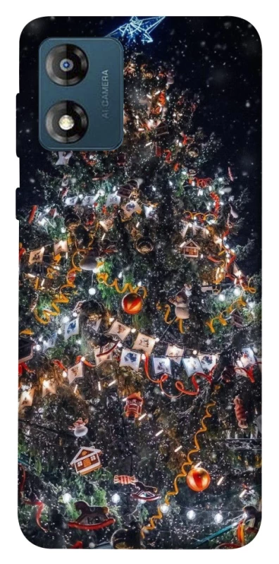 Чохол на Motorola Moto E13 Новорічний v28 фото 1 з 1