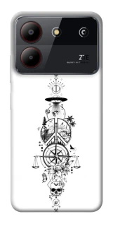 Чехол на ZTE Blade A54 4G Tattoo ver.7 фото 1 из 1