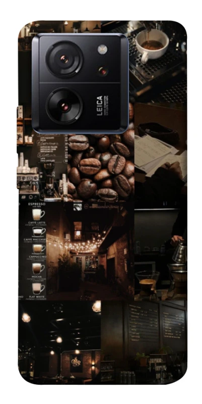 Чехол на Xiaomi 13T Coffee collage ver.1 фото 1 из 1