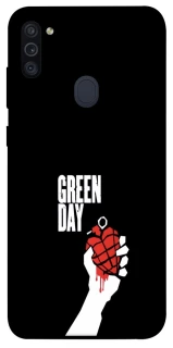 Чехол на Samsung Galaxy M11 Green Day logo фото 1 Чехол на Samsung Galaxy M11 Green Day logo фото 1 из 1