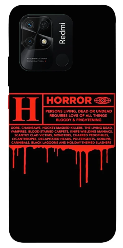 Чохол на Xiaomi Redmi 10C Horror Halloween фото 1 з 1