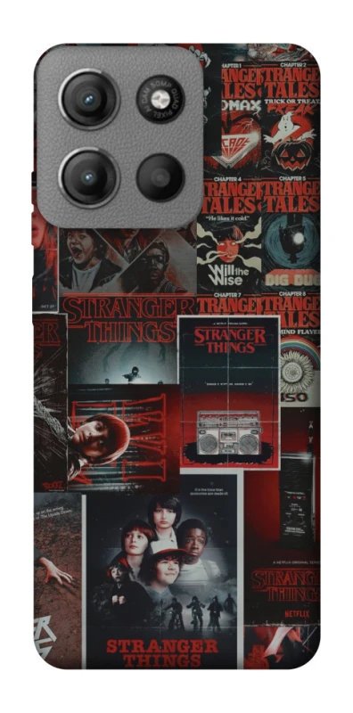 Чехол на Motorola Moto G15 Power Stranger Things ver.16 фото 1 из 1