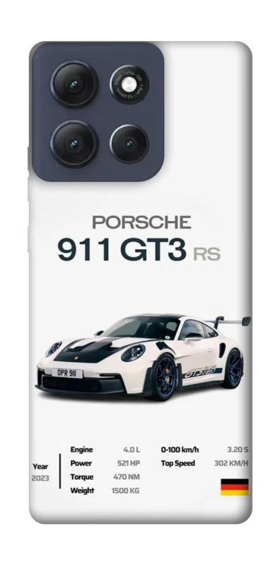 Чохол на Motorola Moto G86 Power Porsche 911 GT3 фото 1 з 1