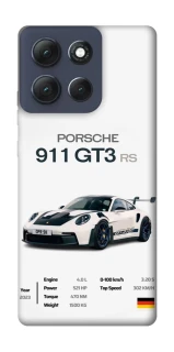 Чехол на Motorola Moto G86 Power Porsche 911 GT3 фото 1 из 1