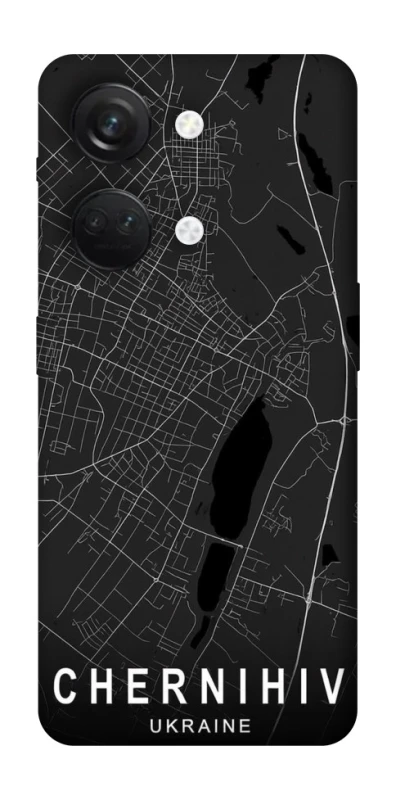 Чохол на OnePlus Nord 3 Chernihiv map фото 1 з 1
