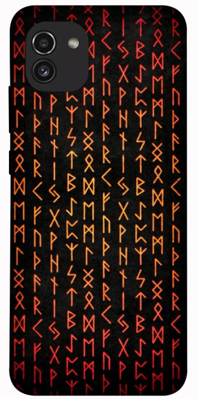 Чехол на Samsung Galaxy A03 Руны фото 1 из 1