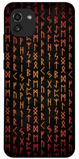 Чехол на Samsung Galaxy A03 Руны фото 1 из 1