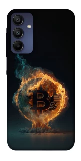 Чохол на Samsung Galaxy A15 4G/5G Fire Bitcoin фото 1 з 1