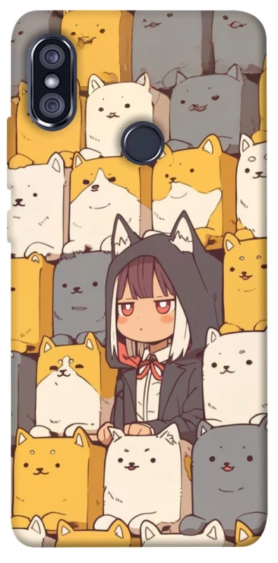 Чохол на Xiaomi Redmi Note 5 Pro / Note 5 (AI Dual Camera) Like a cat фото 1 з 1