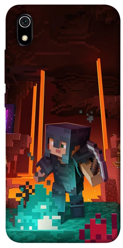 Чохол на Xiaomi Redmi 7A Minecraft game adventure фото 1 з 1