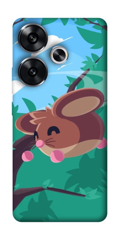 Чохол на Xiaomi Poco F6 Adopt Me Forest Mouse Jump фото 1 з 1