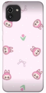 Чохол на Samsung Galaxy A03 Labubu Flower фото 1 з 1