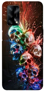 Чехол на Oppo A74 4G Skulls фото 1 из 1