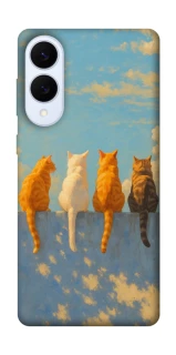 Чехол на Samsung Galaxy S25 Edge cats on wall фото 1 Чехол на Samsung Galaxy S25 Edge cats on wall фото 1 из 1