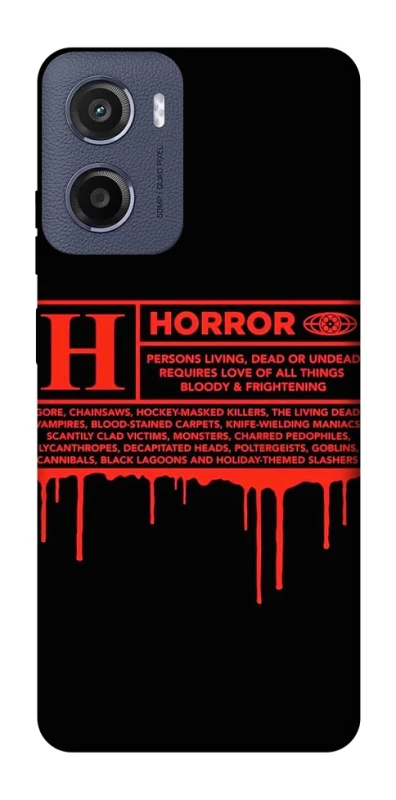 Чохол на Motorola Moto G05 Horror Halloween фото 1 з 1