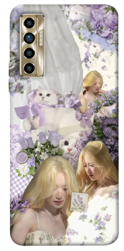 Чехол на TECNO Camon 17P Shuhua v2 - (G)I-DLE фото 1 из 1