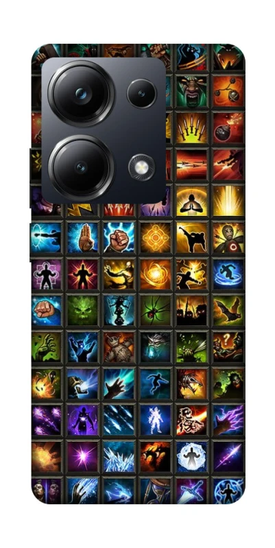 Чехол на Xiaomi Poco M6 Pro 4G Abilities menu ver.3 фото 1 из 1