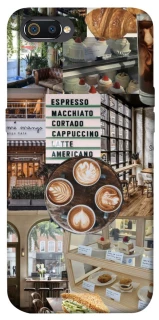 Чехол на Realme C2 Coffee collage ver.5 фото 1 из 1