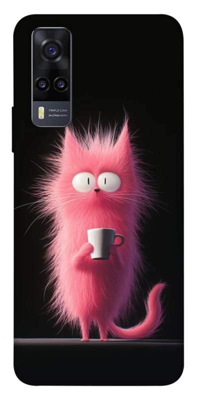 Чехол на Vivo Y31 Розовый котёнок фото 1 из 1