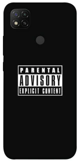 Чохол на Xiaomi Redmi 9C Parental Advisory Label фото 1 з 1
