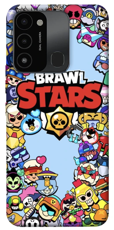 Чохол на TECNO Spark 8C Brawl Stars ver.2 фото 1 з 1