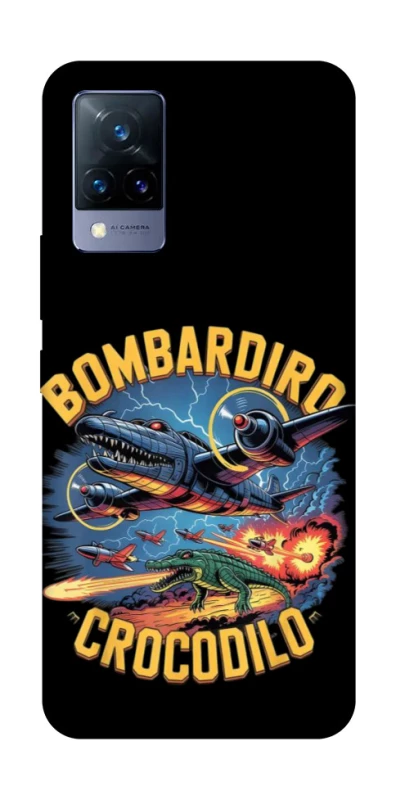 Чехол на Vivo V21 Bombardino Crocodilo v2 фото 1 из 1