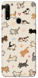 Чехол на Oppo A31 Cat style ver.2 фото 1 из 1