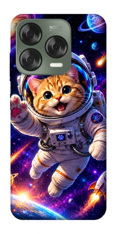Чохол на ZTE Nubia V70 Design Space Cat фото 1 з 1