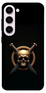 Чохол на Samsung Galaxy S23+ Golden Skull фото 1 з 1