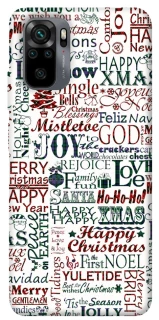 Чехол на Xiaomi Redmi Note 10 / Note 10s Christmas mood ver.3 фото 1 из 1