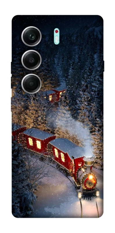 Чехол на Tecno Camon 40 Pro Новогодний v15 фото 1 из 1