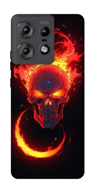 Чохол на Motorola Edge 50 Pro Blood Skull фото 1 з 1