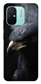 Чехол на Xiaomi Redmi 12C / Poco C55 black eagle фото 1 из 1