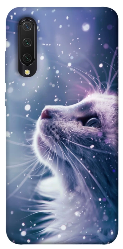 Чехол на Xiaomi Mi CC9 / Mi 9 Lite Snow cat фото 1 из 1