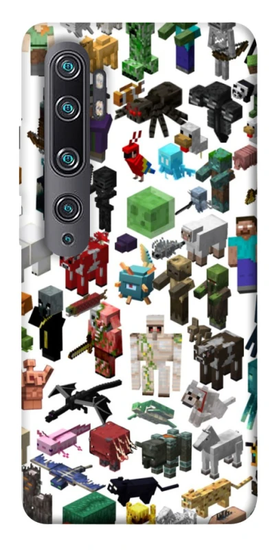 Чохол на Xiaomi Mi Note 10 / Note 10 Pro / Mi CC9 Pro Minecraft v4 фото 1 з 1