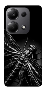 Чехол на Xiaomi Redmi Note 13 Pro 4G Black dragonfly фото 1 из 1