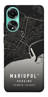 Чехол на Oppo A78 4G Mariupol map фото 1 из 1