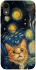 Чехол на Apple iPhone XR (6.1") paint cat фото 1 из 1