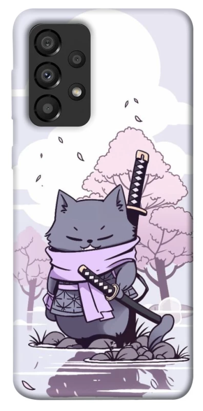 Чехол на Samsung Galaxy A33 5G Samurai cat фото 1 из 1