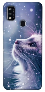 Чехол на ZTE Blade A51 Snow cat фото 1 из 1