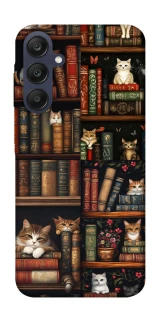 Чохол на Samsung Galaxy A25 5G Cats & Books фото 1 з 1