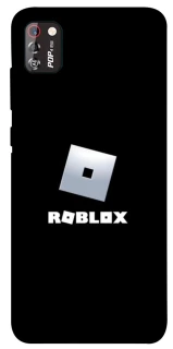 Чехол на TECNO POP 4 Pro Roblox logo black фото 1 из 1