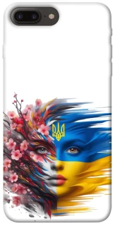 Чохол на Apple iPhone 7 plus / 8 plus Flowering Ukraine фото 1 з 1